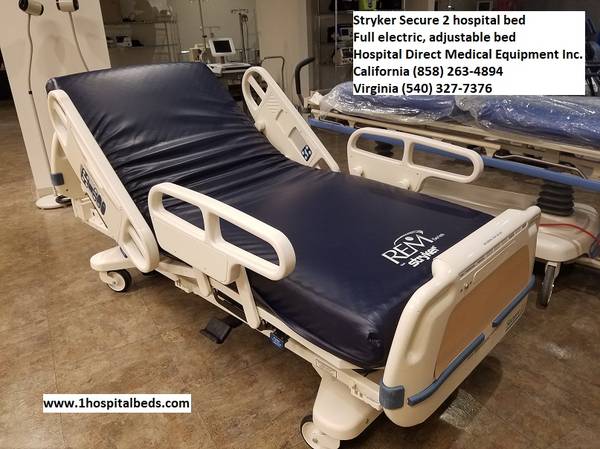 Image for Stryker Secure 2 Hospital Bed - Temecula with ID of: 3514330