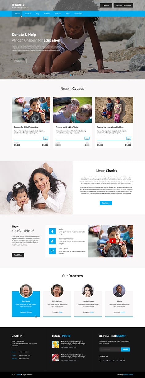 Image for NGO WordPress Theme with ID of: 3527505