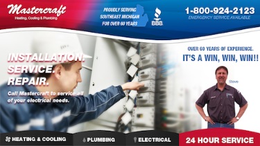 Image for Mastercraft Heating, Cooling & Plumbing with ID of: 3531741