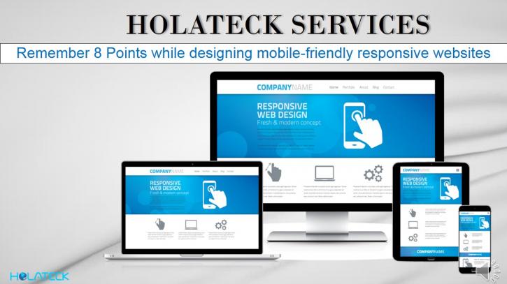 Image for Remember 8 Points while designing mobile-friendly responsive websites with ID of: 3539813