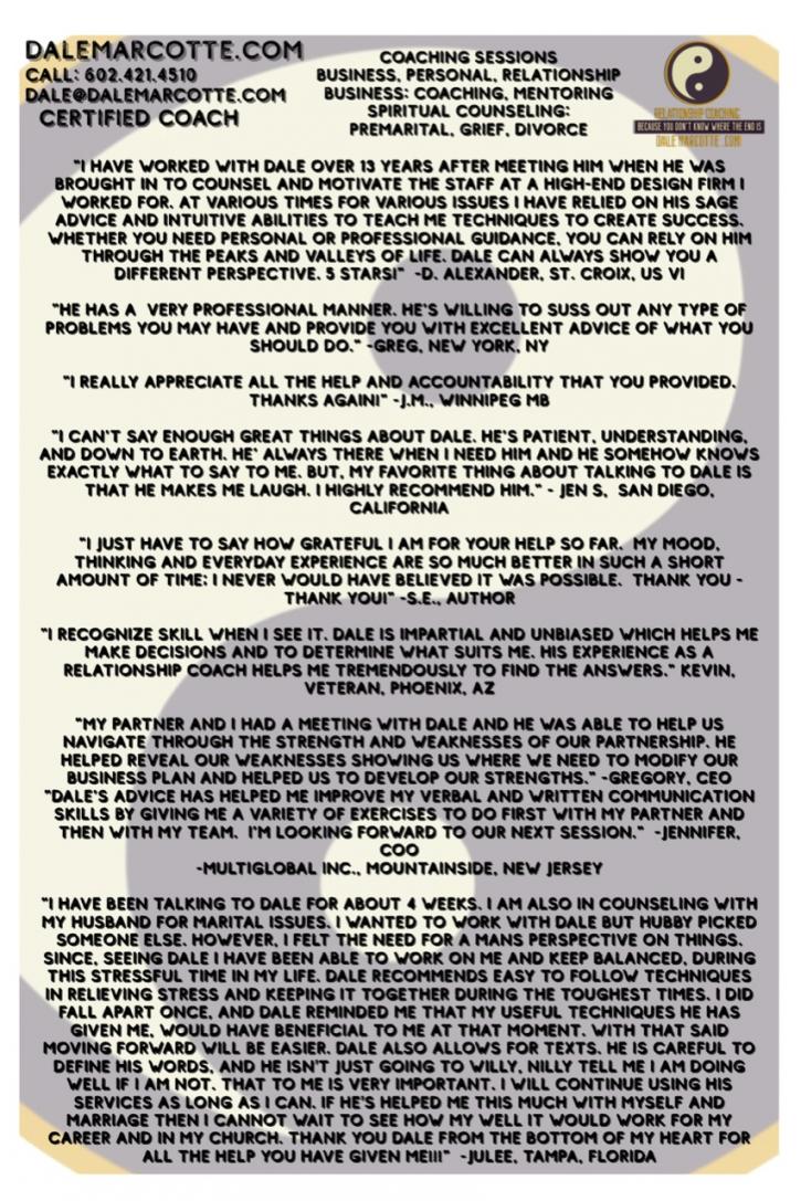 Image for Dale Marcotte Relationship Coach with ID of: 3552510