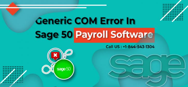 Image for How to Fix Generic COM Error In Sage 50 Payroll Software with ID of: 3554927
