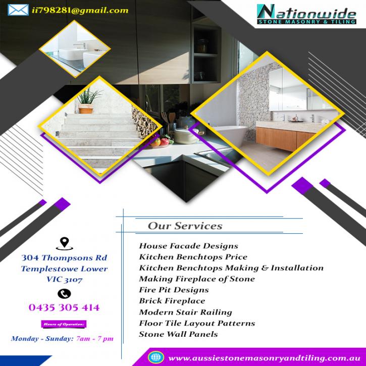 Image for Kitchen Benchtops Making & Installation Mlebourne | Nationwide Stone Masonry & Tiling with ID of: 3558648