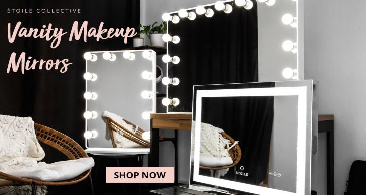 Hollywood Lighted Vanity Mirror Large, Ikea Vanity Mirror With Light Bulbs