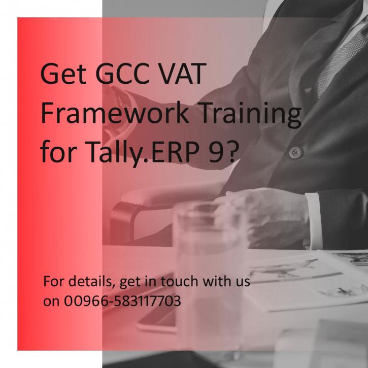 Image for Get GCC VAT Framework Training for Tally.ERP 9? with ID of: 3572651