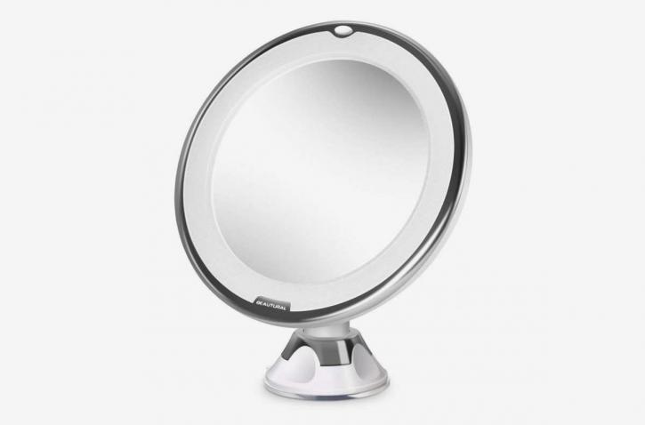Image for Beautural 10X Magnifying Lighted Vanity Makeup Mirror with ID of: 3572809