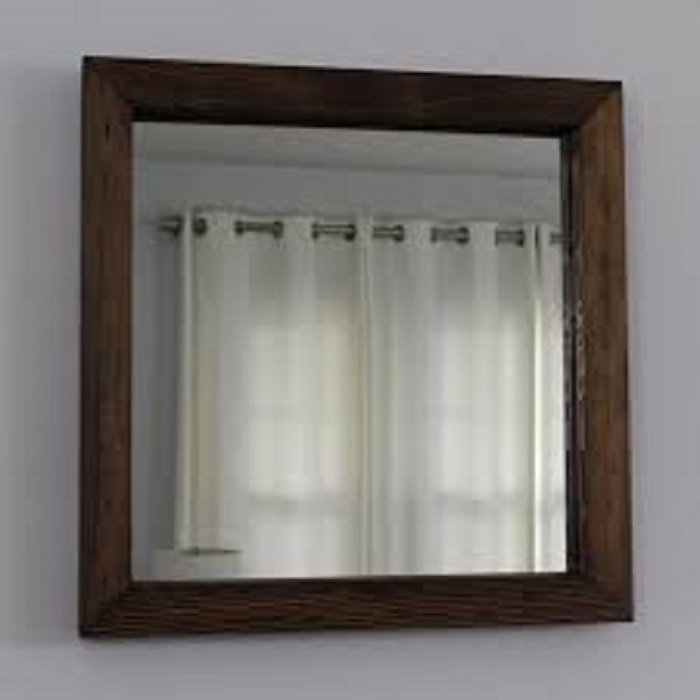 Image for Rustic Reclaimed Wood Mirror Square with ID of: 3584887