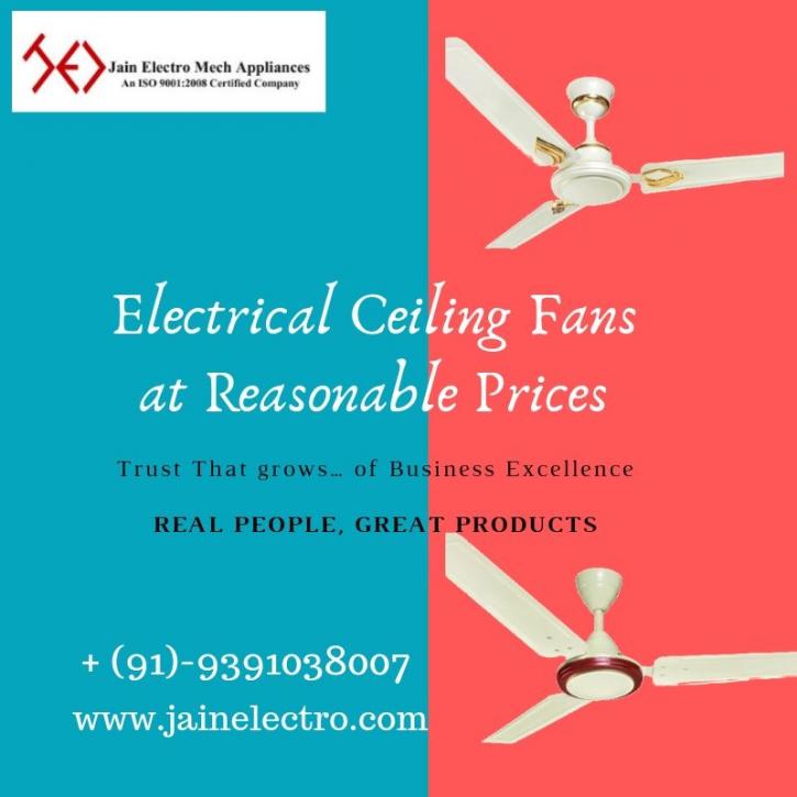 Image for Vast Range of Electrical Ceiling Fans at Low Price with ID of: 3591281