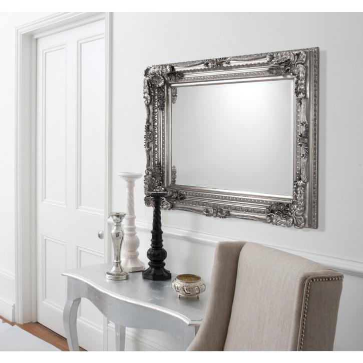 Image for Carved Louis Rectangle Mirror with ID of: 3595403