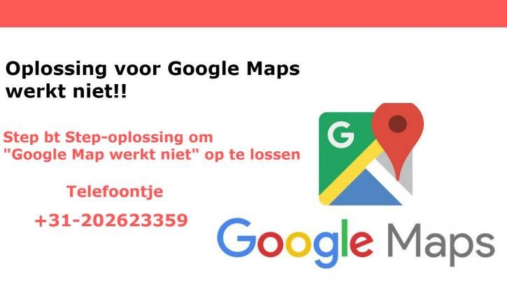 Image for Google Map werkt niet goed, hoe repareer je het? with ID of: 3599232