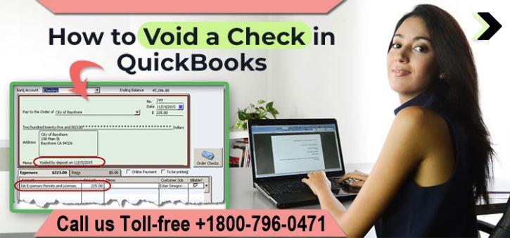 Image for How to Void a Check In QuickBooks- Overview 18007960471 with ID of: 3609547