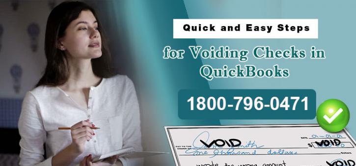 Image for How to Void a Check In QuickBooks- Overview 18007960471 with ID of: 3609552