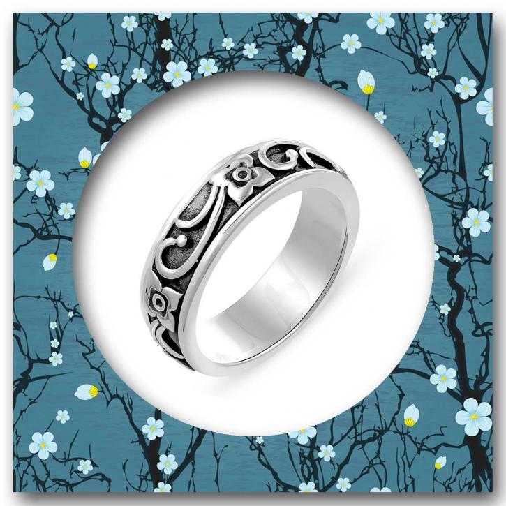 Image for STELLAR DESIGNS Hypoallergenic Bali Inspired Plain Ring - .925 Sterling Silver Ring- Band Ring with ID of: 3612591