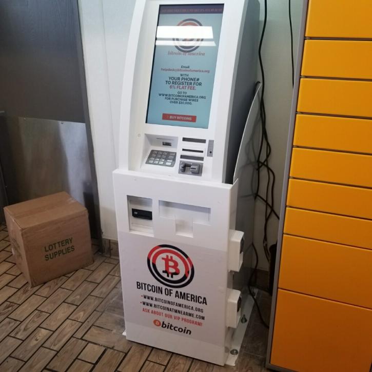 Image for Bitcoin of America ATM with ID of: 3616430