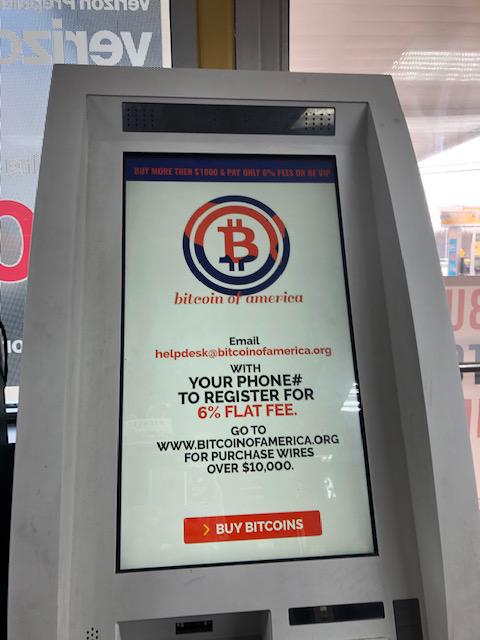 Image for Bitcoin of America ATM with ID of: 3619143