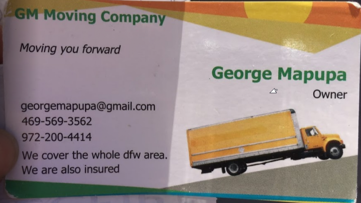 Image for GM Moving & Delivery CO with ID of: 3623819