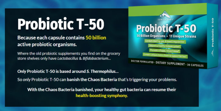Image for What is Probiotic T-50? with ID of: 3633489