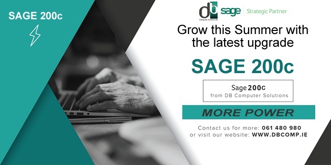 Image for New 2019 Release! SAGE 200C from DB COMPUTER SOLUTIONS with ID of: 3651602