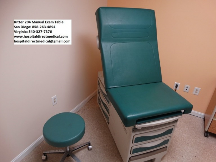 Image for Ritter 204 Exam Table with ID of: 3659701
