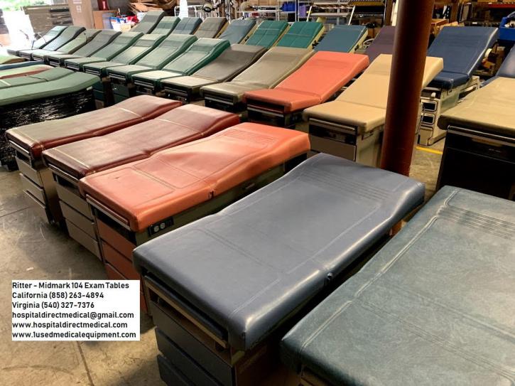 Image for Midmark and Ritter Exam Tables - Raleigh with ID of: 3666698