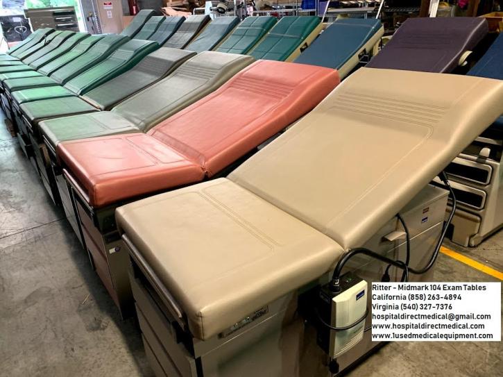 Image for Midmark and Ritter Exam Tables - Raleigh with ID of: 3666701