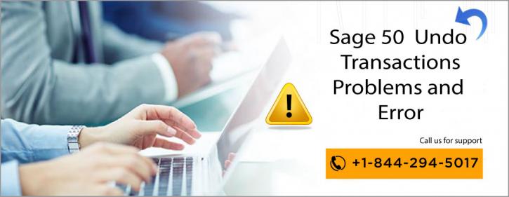 Image for Sage 50 Undo Transactions Problems and Errors with ID of: 3670298