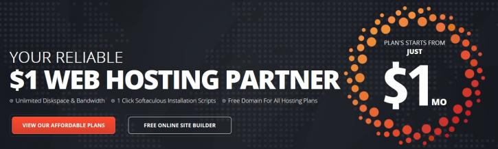 Image for 1 Dollar Hosting with ID of: 3693433