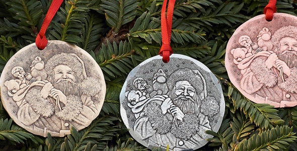 Image for Decorate Your Tree with One of a Kind Christmas Ornaments from Wendell August Forge with ID of: 3704036