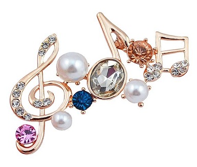 Image for Best Note Design Brooch With Jewelry on Online with ID of: 3720515