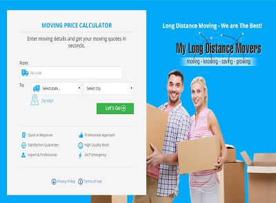 Image for My Long Distance Movers with ID of: 3721137