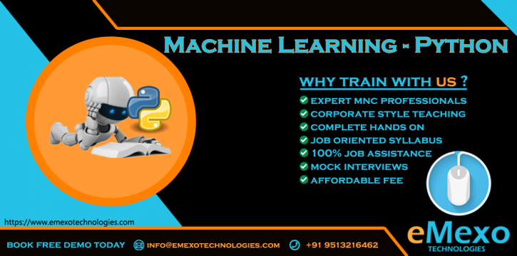 Image for Best Machine Learning Training Institute in Electronic City - eMexo Technologies with ID of: 3726557