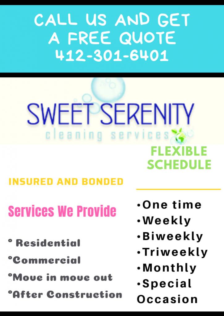 Image for Sweet Serenity Cleaning Services LLC with ID of: 3736579
