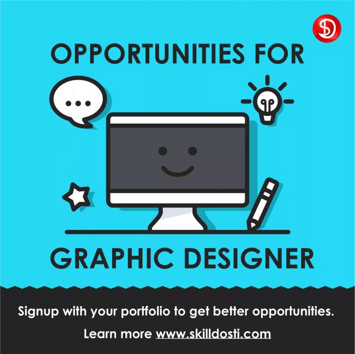Image for Graphic designer job Vacancy https://www.skilldosti.com/jobs/all/graphic-designer with ID of: 3741071