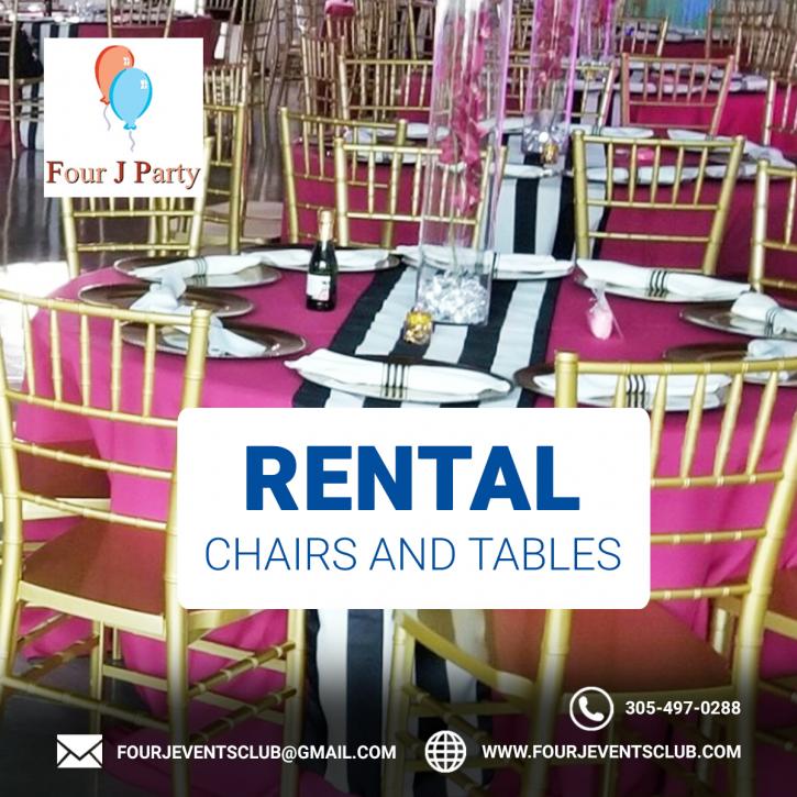 Image for Rental Chairs and Tables with ID of: 3750594