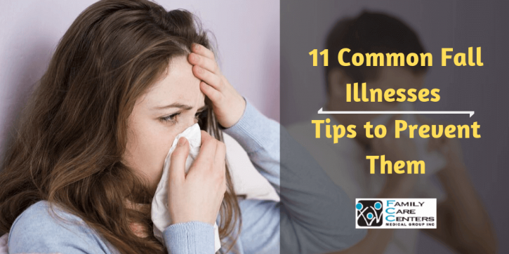 Image for 11 Common Illnesses That Peak in the Fall - by Fountain Valley Urgent Care with ID of: 3762009