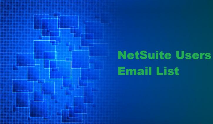 Image for NetSuite Users Email List with ID of: 3763155