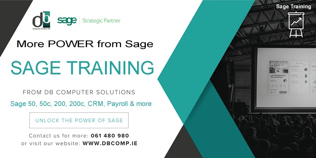 Image for SAGE TRAINING FROM DB COMPUTER SOLUTIONS with ID of: 3765582