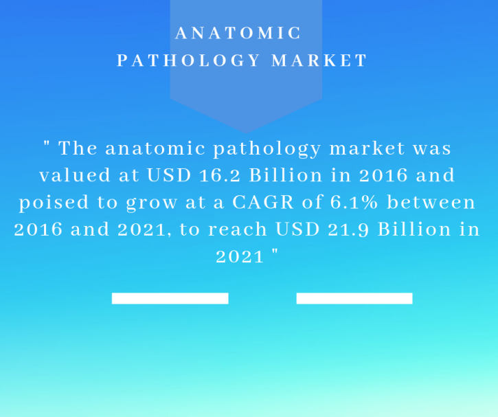 Image for Anatomic Pathology Market worth 21.9 Billion USD by 2021 with ID of: 3767735