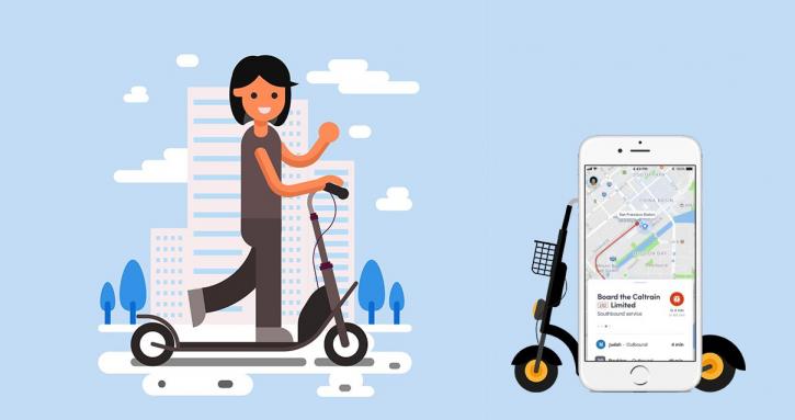 Image for e-Scooter Mobile App Development with ID of: 3769130