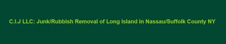 Image for C.I.J. LLC:Junk/Rubbish Removal of Long Island in Nassau/Suffolk County NY with ID of: 3772374
