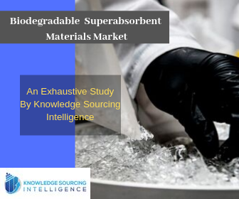 Image for Biodegradable Superabsorbent Materials Market By Knowledge Sourcing Intelligence with ID of: 3776601