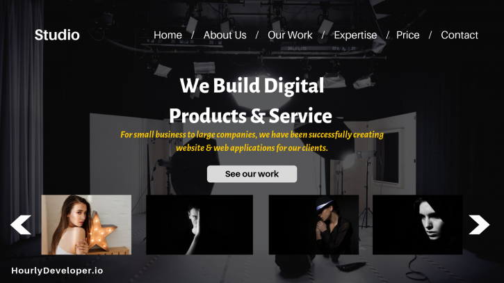 Image for Photo Studio Web Design Company with ID of: 3777502