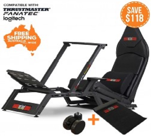 Image for Next Level Racing F-GT Formula and GT Simulator Cockpit- Matte Black with ID of: 3782842