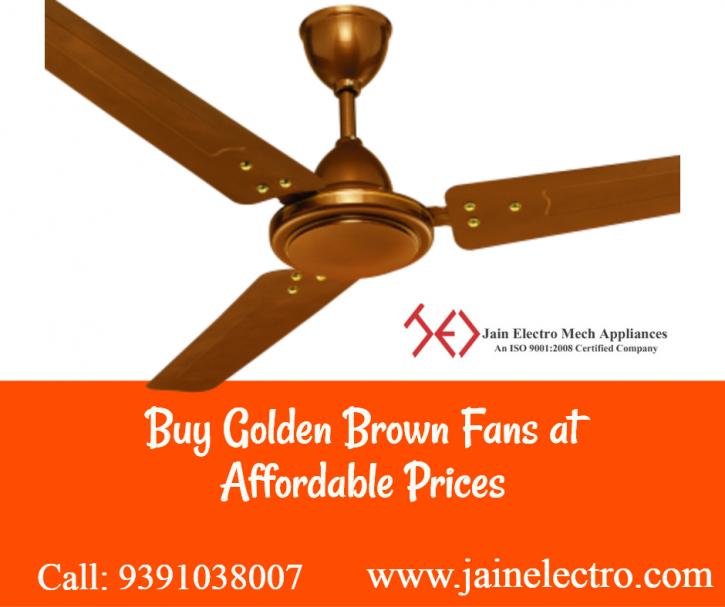 Image for Buy Golden Brown Fans at Affordable Prices with ID of: 3786704