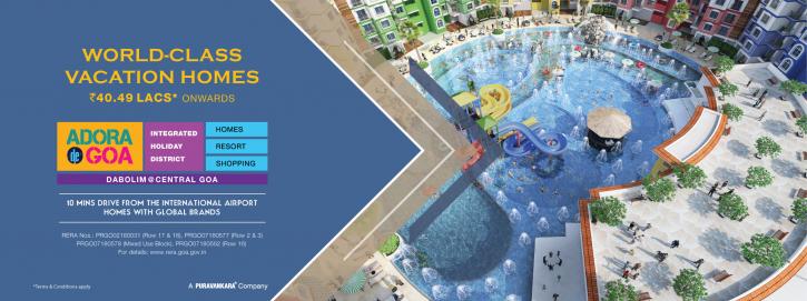 Image for Vacation Homes in Goa | Adora De Goa | The Park Residences around The Blu with ID of: 3787872