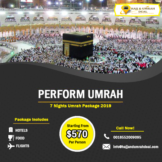 Image for 7 Nights Umrah Package with ID of: 3799165