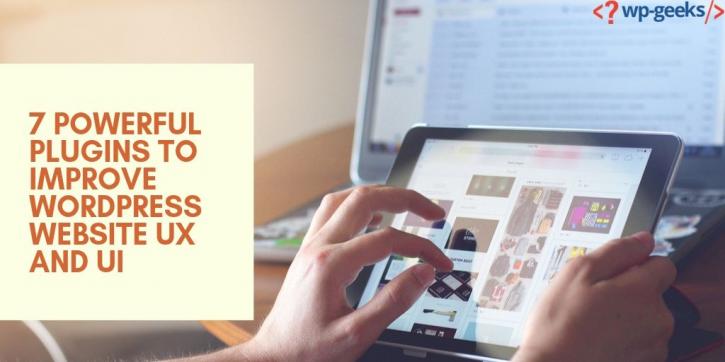 Image for 7 Powerful Plugins To Improve WordPress Website UX And UI with ID of: 3807006