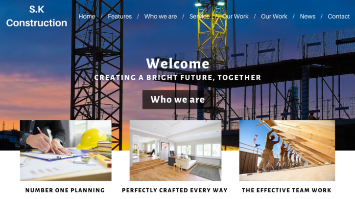 Image for Construction Website Design Company with ID of: 3817126