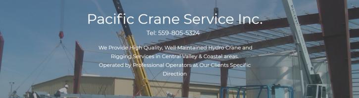 Image for Pacific Crane Services Inc with ID of: 3828316