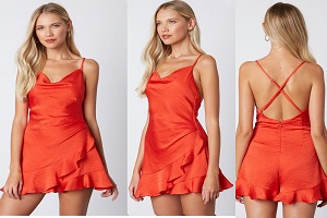 Image for Stand Out from the Crowd in Totally Unique, Cute Rompers for Sale at Boho Pink with ID of: 3849481